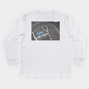 CARS are not just for CHRISTMAS- WASH ME Kids Long Sleeve T-Shirt